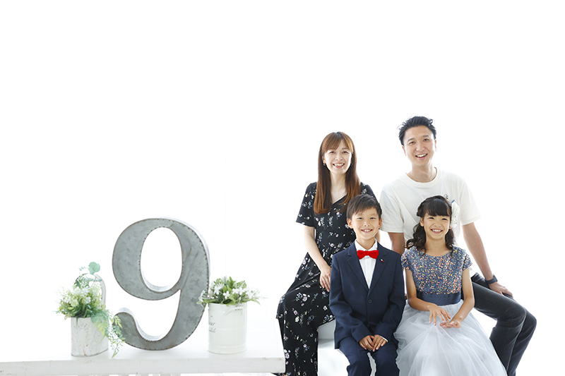 お誕生日は毎年記念撮影を!