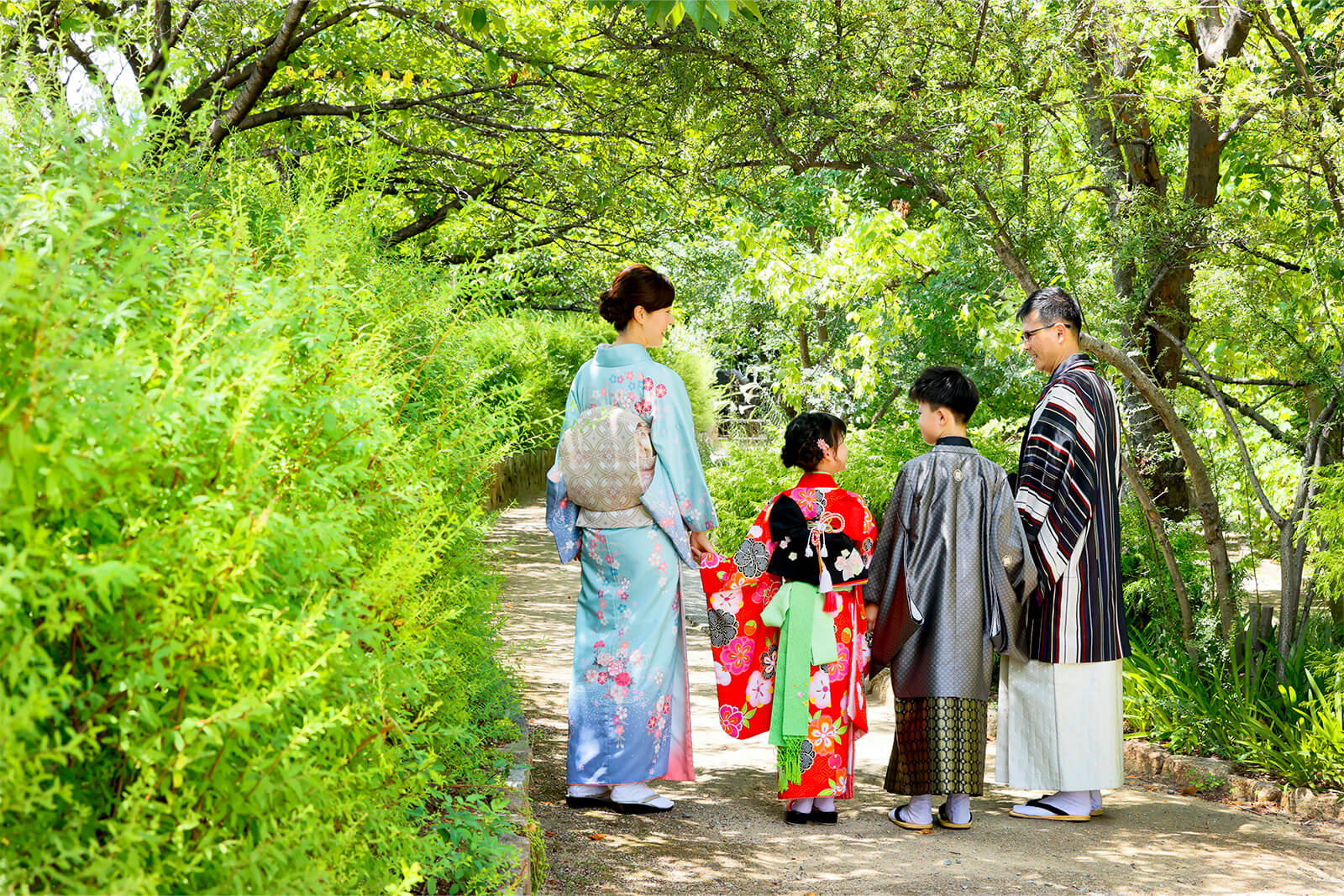 家族が揃う夏休み！ 家族写真と七五三の思い出11