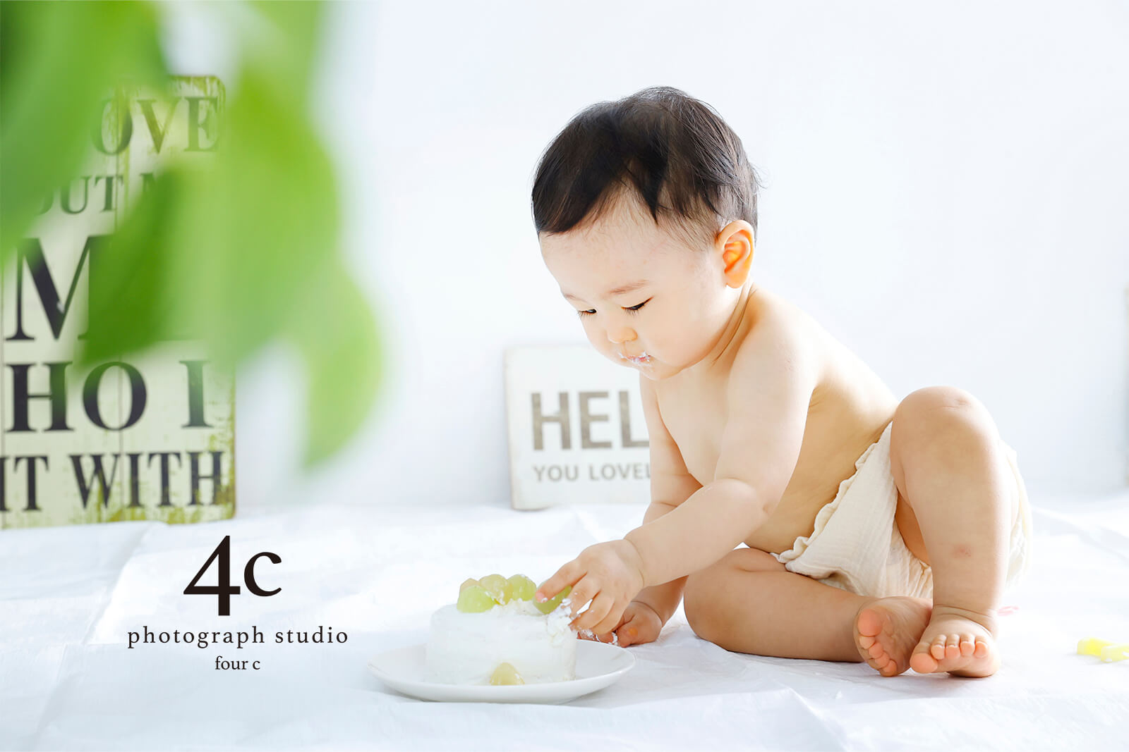 1歳バースデー撮影